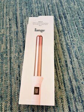 L'ange 25mm Titanium Curling Wand in Blush Pink